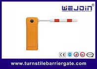 Road Safety Automatic Car Park Barriers , Toll Intelligent Boom Barrier Gate And Straight Arm