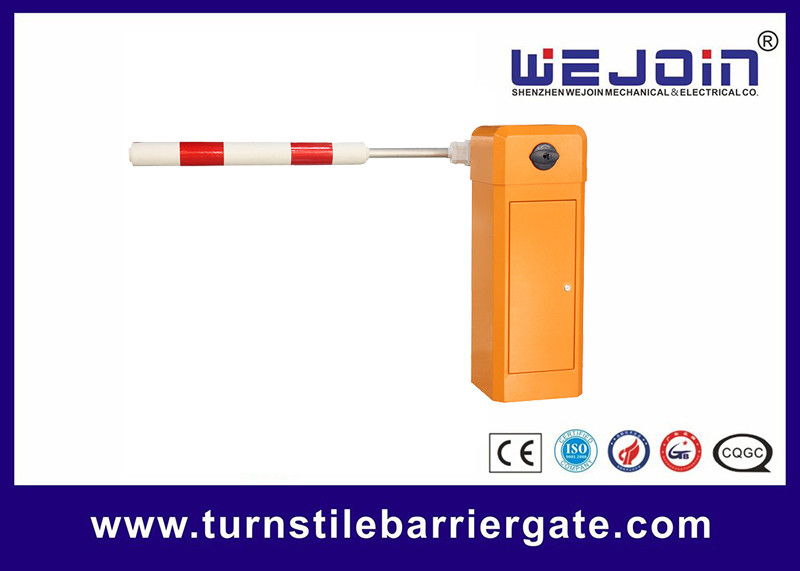 Aluminum Straight Round Boom Barrier Auto Reverse 8m Length With Rfid